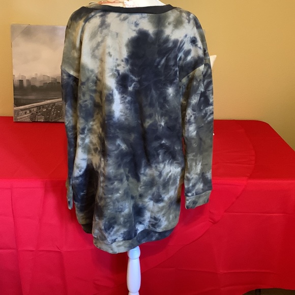 Entro Sweatshirt Tunic Dress - Picture 3 of 6